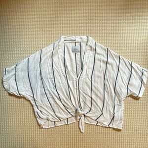 Rails beachy strip top